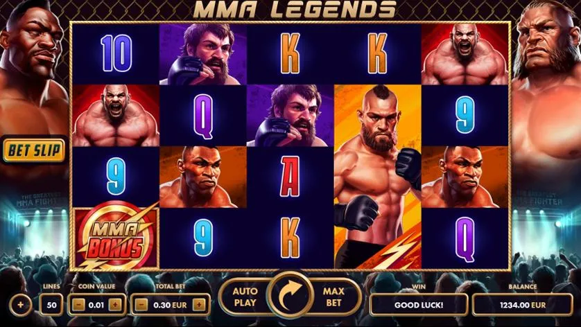 MMA Legends UFC slot live game
